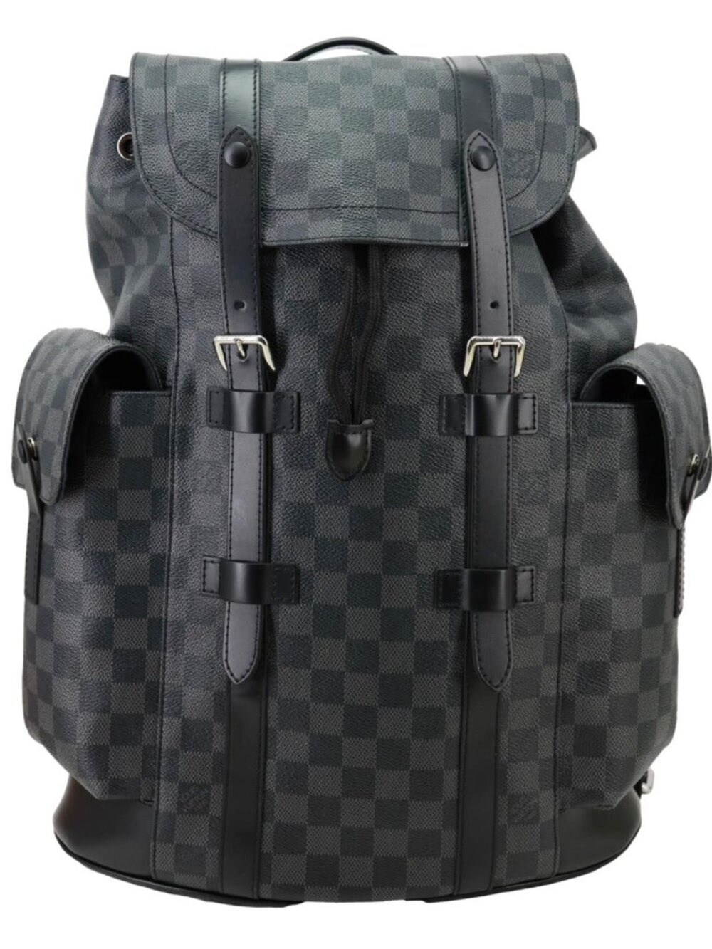Louis Vuitton  Christopher PM Damier Graphite Backpack Bag Black
